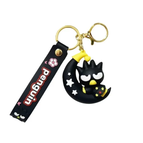 MINISO Sanrio Keychain Cute Cartoon Melody Doll Pendant Decorative Keychain Accessories for Girls and Children Gift Toys